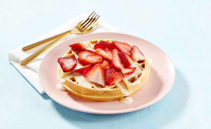 Strawberry & Cream Cheese Waffle