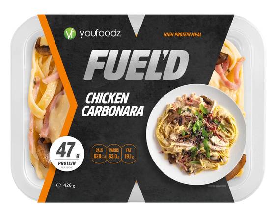 Youfoodz Fuel'd Chicken Carbonara 426g