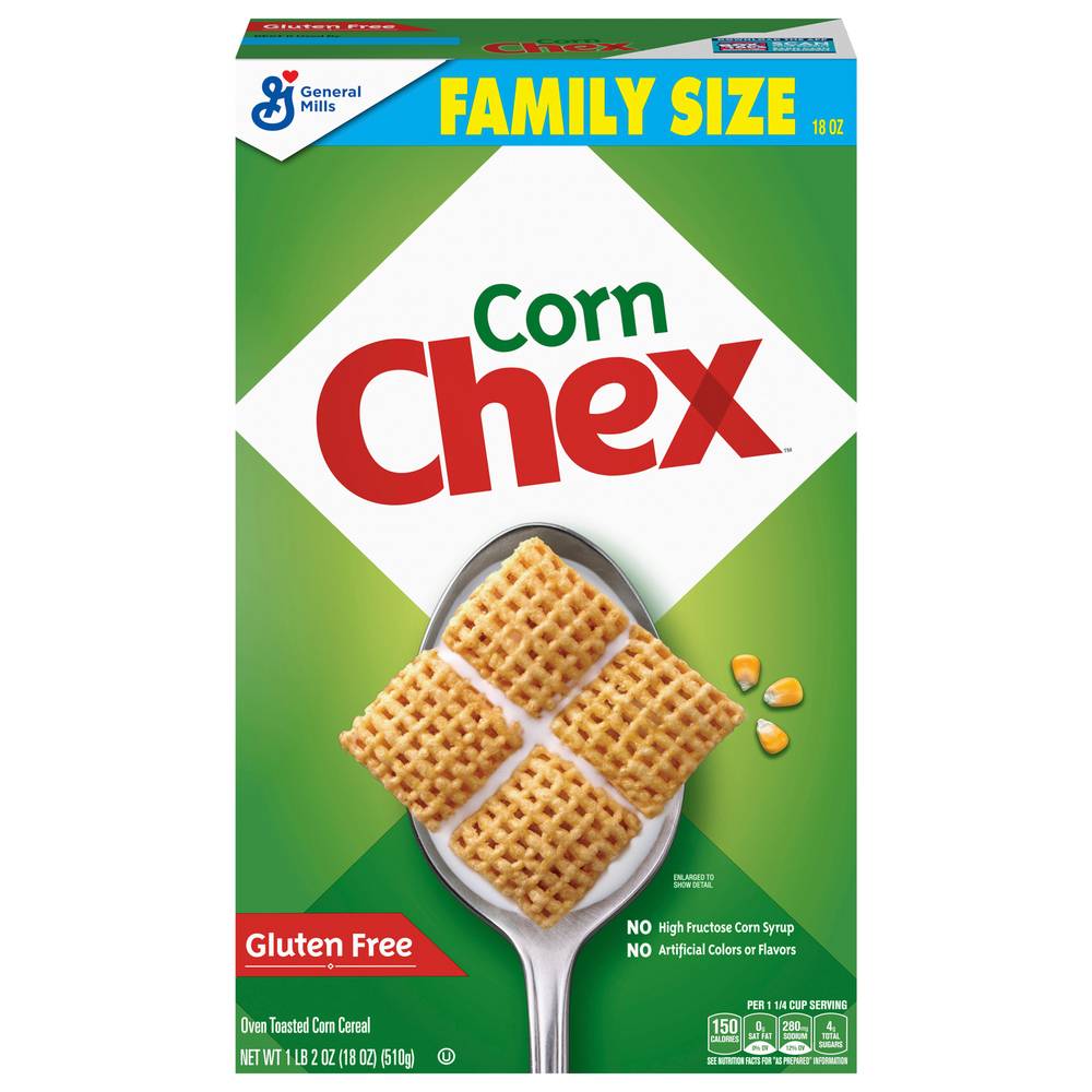 Chex Corn Cereal Family Size Gluten Free (1.12 lbs)