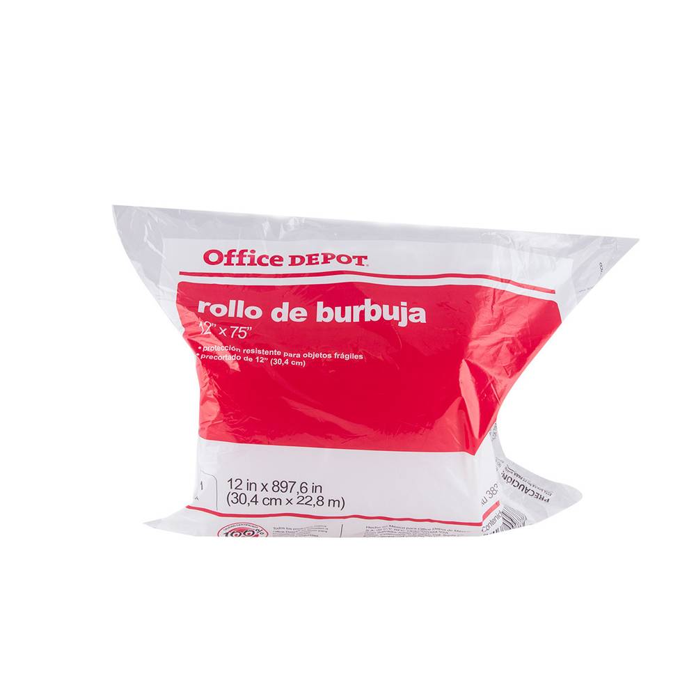 Office Depot · Rollo de burbuja