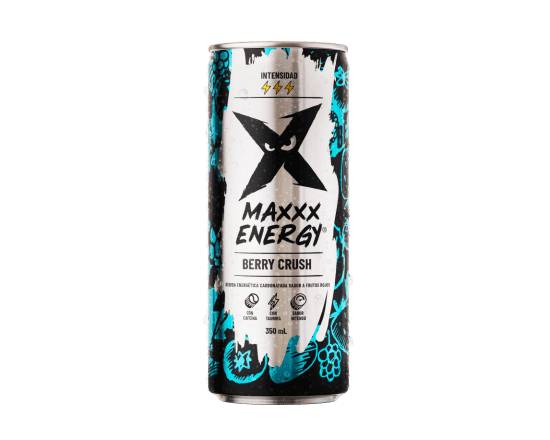 Bebida Energética Maxxx Energy Black Lata 350 ml