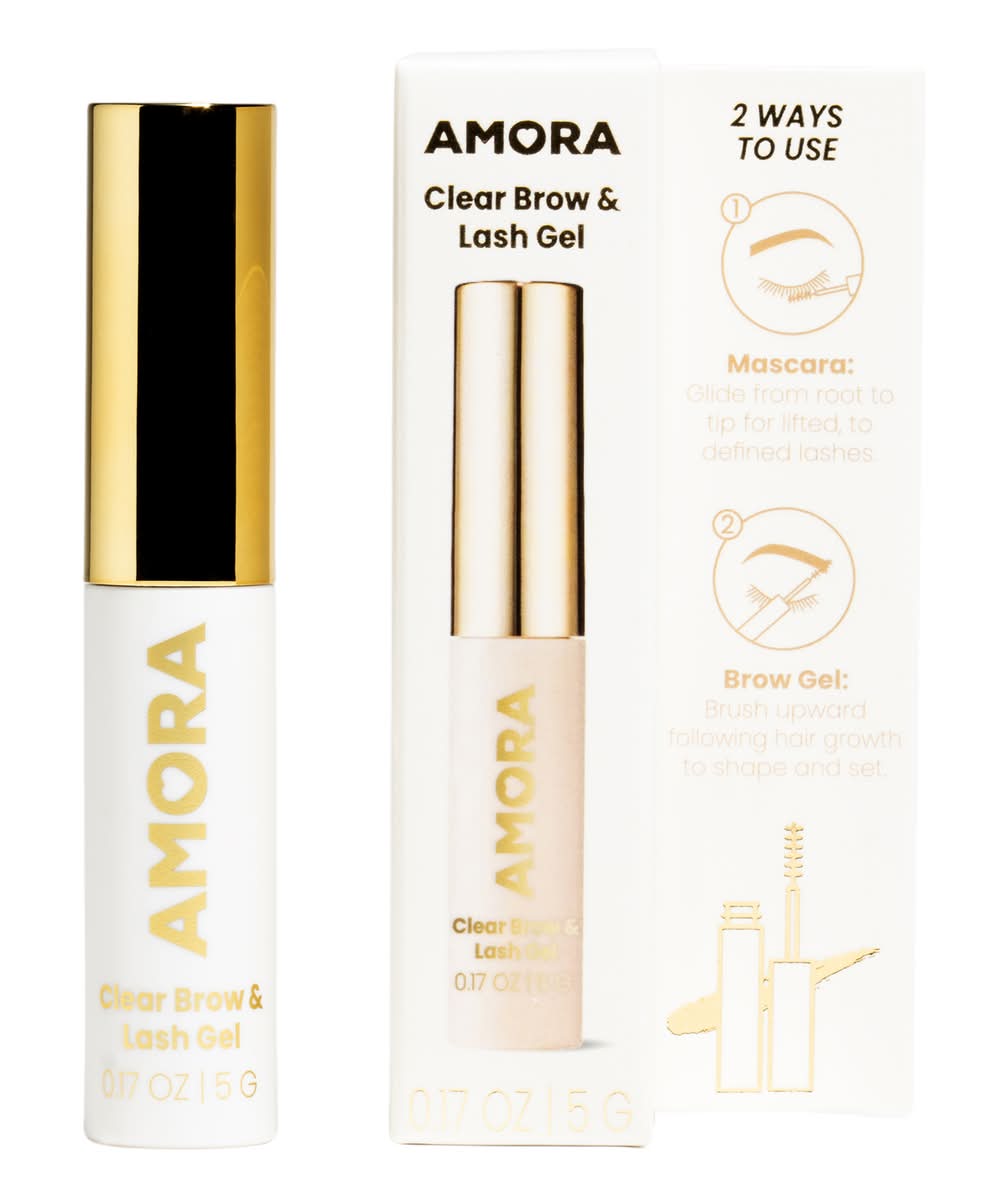 Amora Clear Brow & Lash Gel 0.17oz
