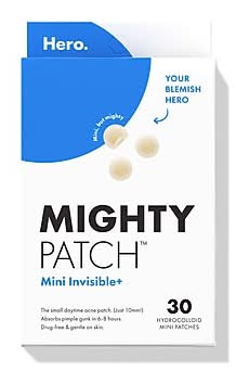 Mighty Patch Mini Invisible+ Blemish & Acne Treatment, 30/Pack (10009-CD)