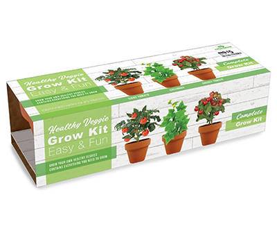 Giant Tomato, Cherry Tomato & Cucumber Veggie Grow Kit