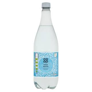 Co-op Soda Water 1 Litre (Co-op Member Price £0.72 *T&Cs apply)