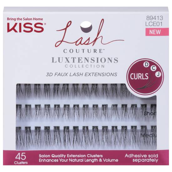 Kiss Lash Couture Luxtensions Collection Lashes