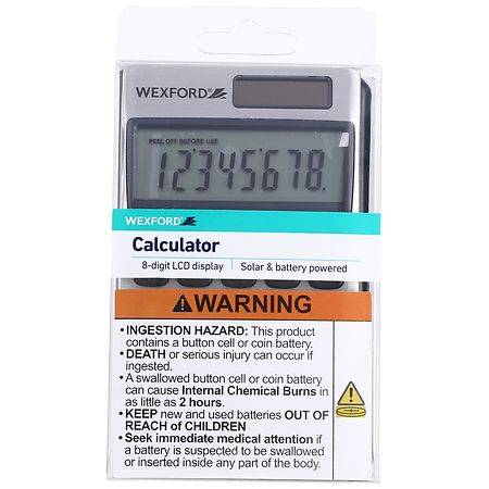 Wexford 8 Digit Calculator