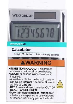 Wexford 8 Digit Calculator