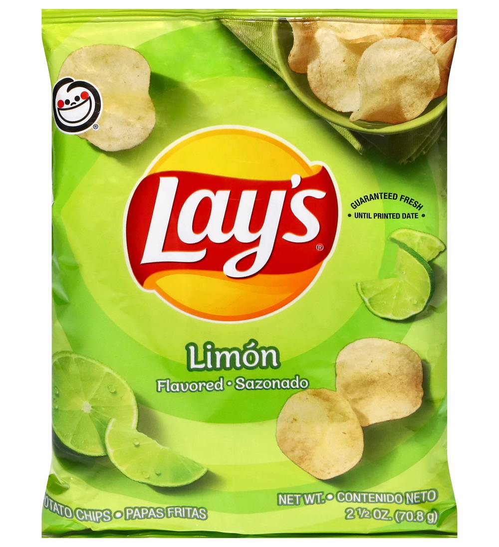 Lay's Potato Chips, Limon (2.5 oz)