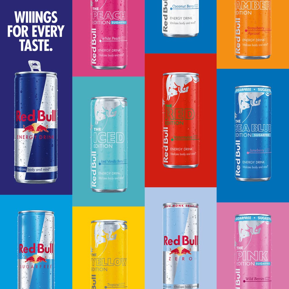 Red Bull The Winter Edition Energy Drink, Fuji Apple & Ginger (8.4