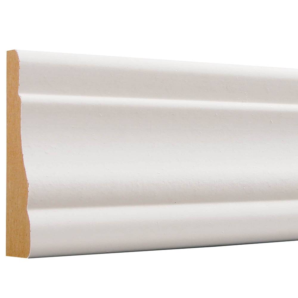 allen + roth 19/32-in x 2-1/4-in x 7-ft Painted MDF 356 Casing | 35670FBDWH