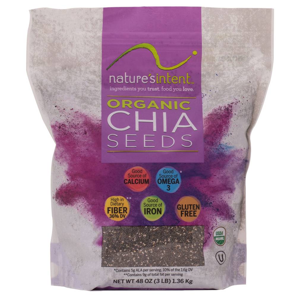 Nature's Intent Organic Chia Seeds