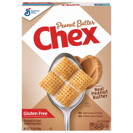 Chex Peanut Butter Cereal Made With Real Peanut Butter