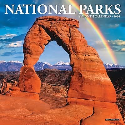 2026 Willow Creek National Parks 7 x 7 Monthly Wall Calendar (53669X)
