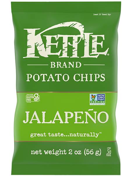 Kettle Brand Potato Chips Jalapeno 2oz