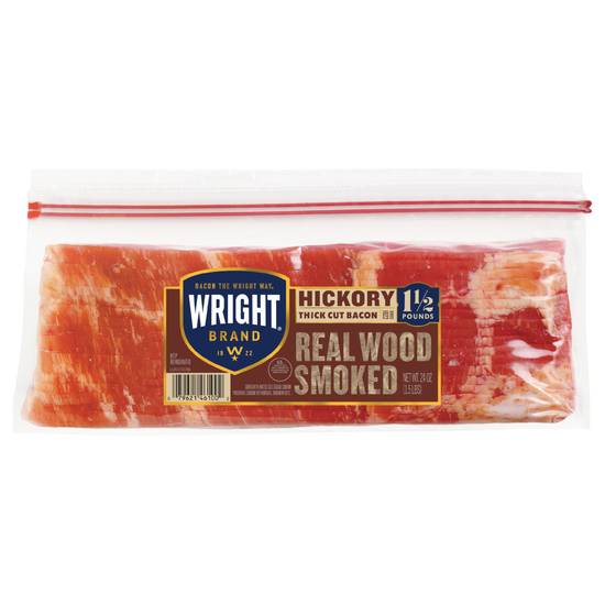 Wright Thick Cut Hickory Smoked Bacon