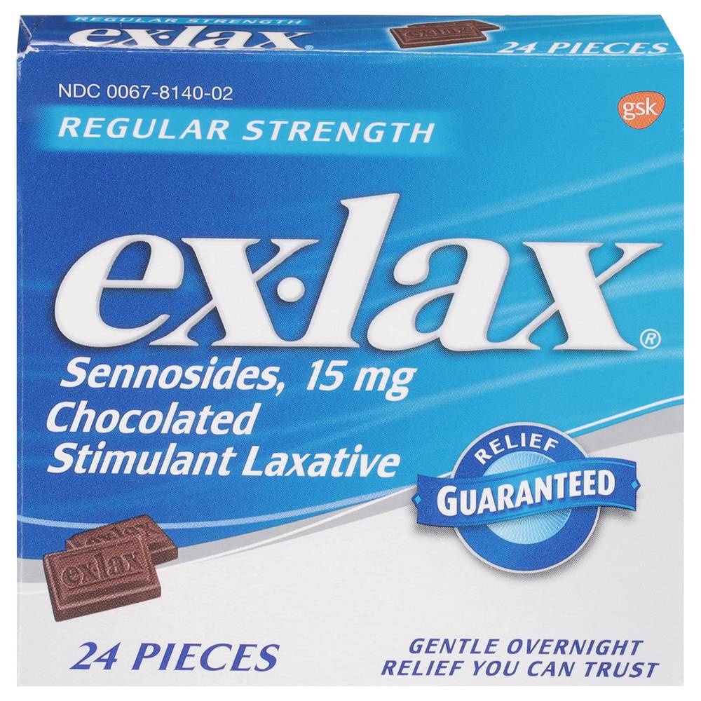 Ex-Lax Laxative With Chocolated Stimulant Of Regular Strength (1.6 oz)