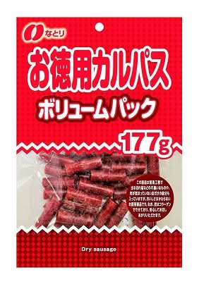 401018：なとり カルパスボリュームパック 177G / Jackie Karpaz Value Pack