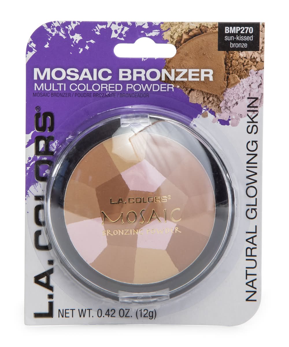 L.A. Colors® Mosaic Bronzer Powder - Sun-Kissed Bronze