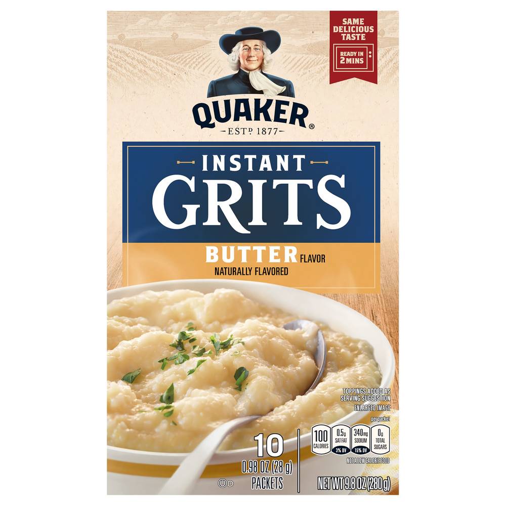 Quaker Butter Flavor Instant Grits