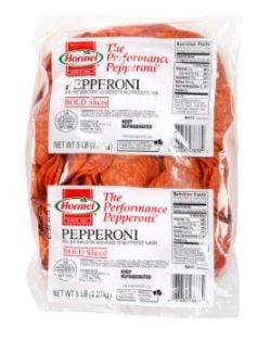 Hormel - Pre-Sliced Pepperoni - 14-16 ct - 5 lbs