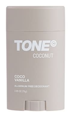 TONE Aluminum Free Deodorant, Coconut Coco Vanilla (75 g)