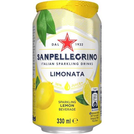 San Pellegrino Lemon Can (330ml)