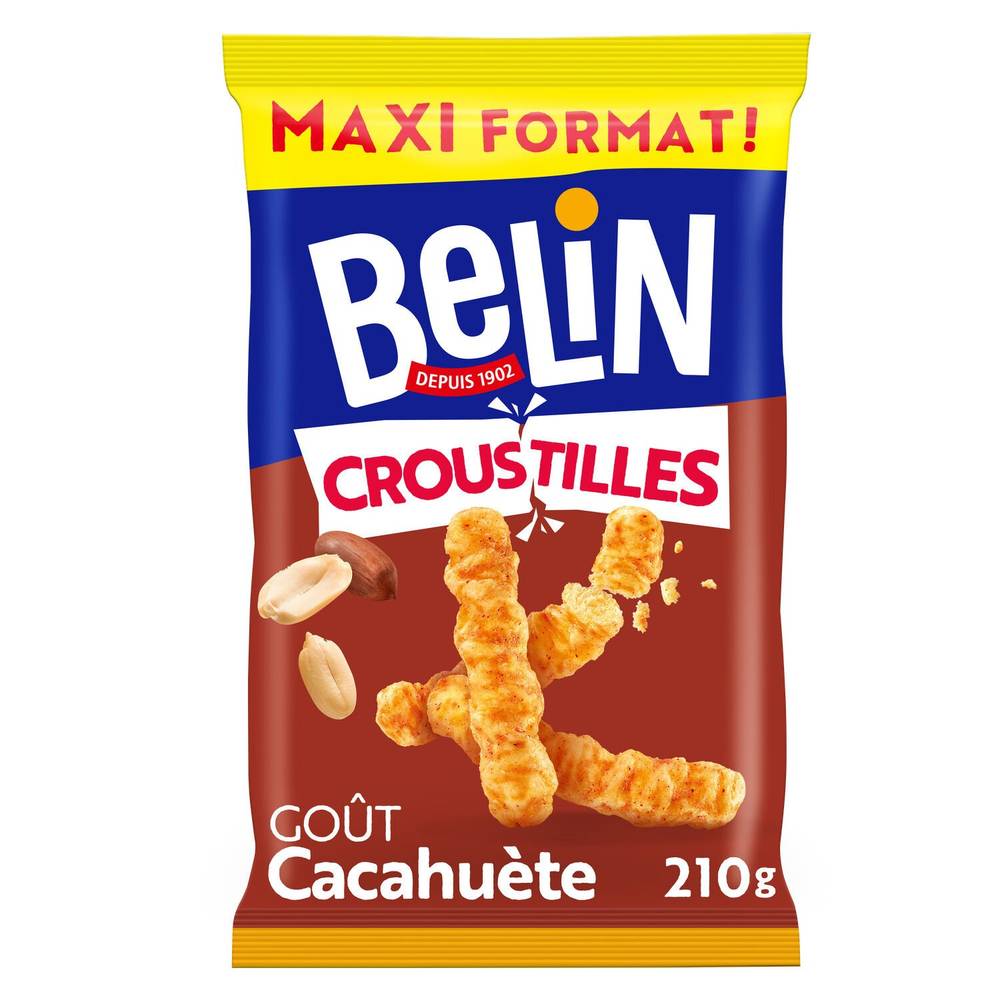 Belin - Biscuits apéritifs croustille cacahuète format party