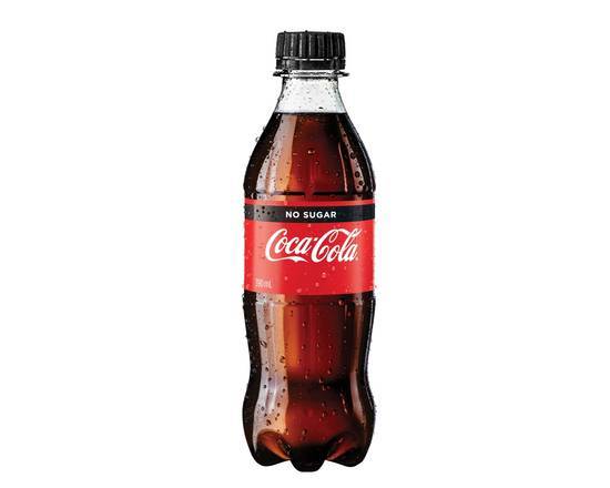 390ml Coca Cola - No Sugar
