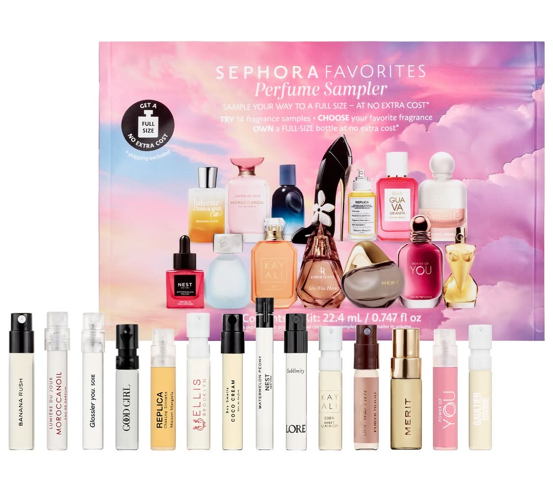 Sephora Favorites Golden Hour Perfume Sampler Set w/ Redeemable Voucher