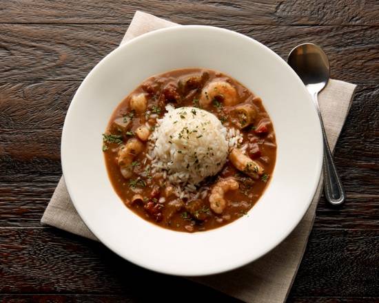 Bowl Spicy Seafood Gumbo