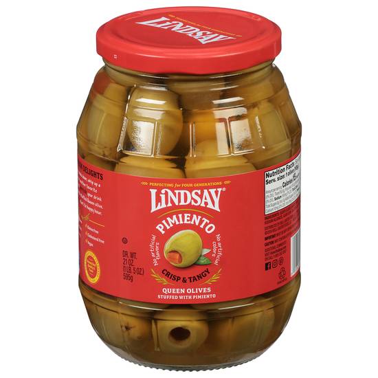Lindsay Olives Queen Spanish Stuffed Pimiento (21 oz)