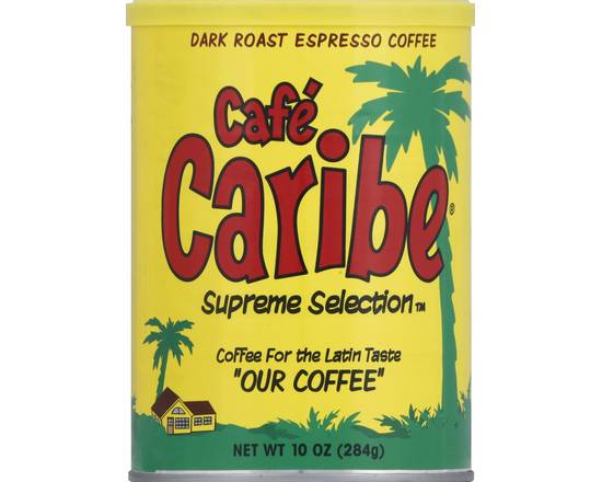 Cafe Caribe · Dark Roast Espresso Coffee (10 oz)