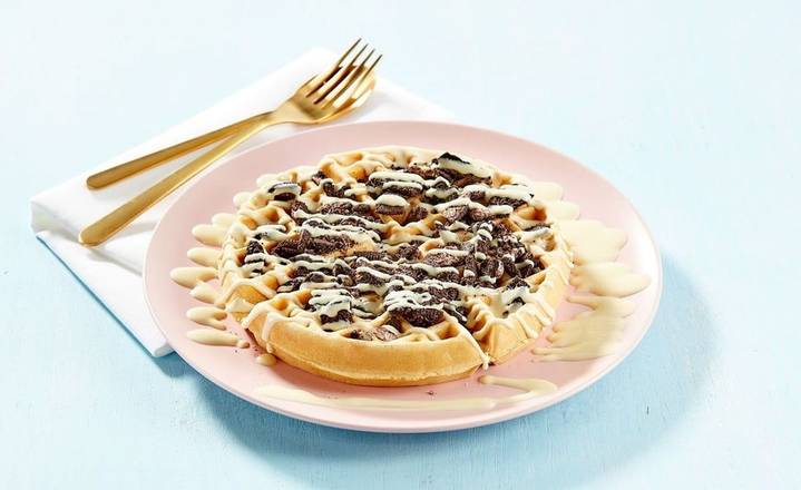 Oreo®  & White Chocolate Waffle