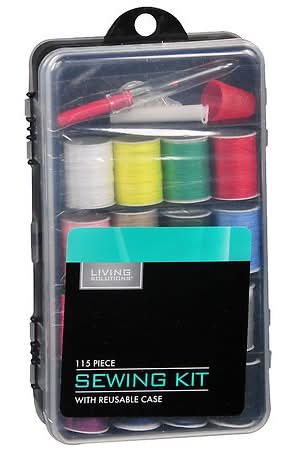 Living Solutions Sewing Kit 115 Piece