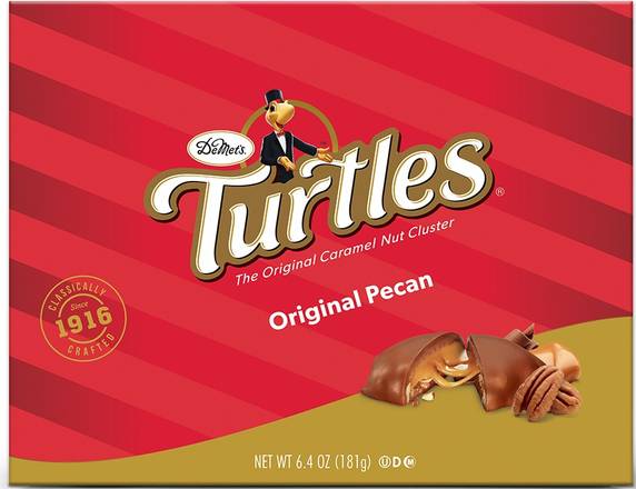 Order Turtles Original Caramel Nut Cluster Box - 12 ct food online from Rite Aid store, Oceanside on bringmethat.com