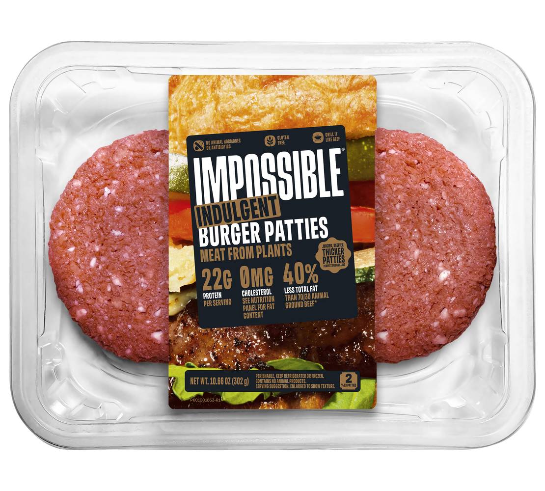 Impossible Indulgent Burger Patties (10.66 oz)