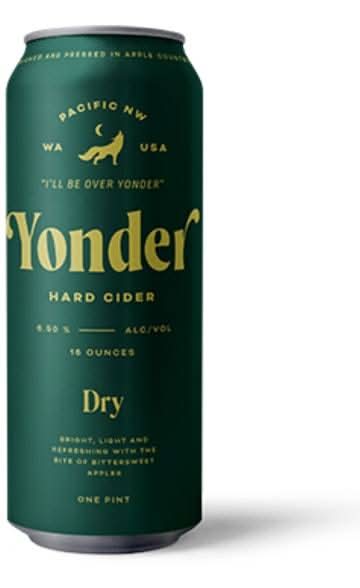 Yonder Cider Dry Hard Cider (4 x 1 pint)