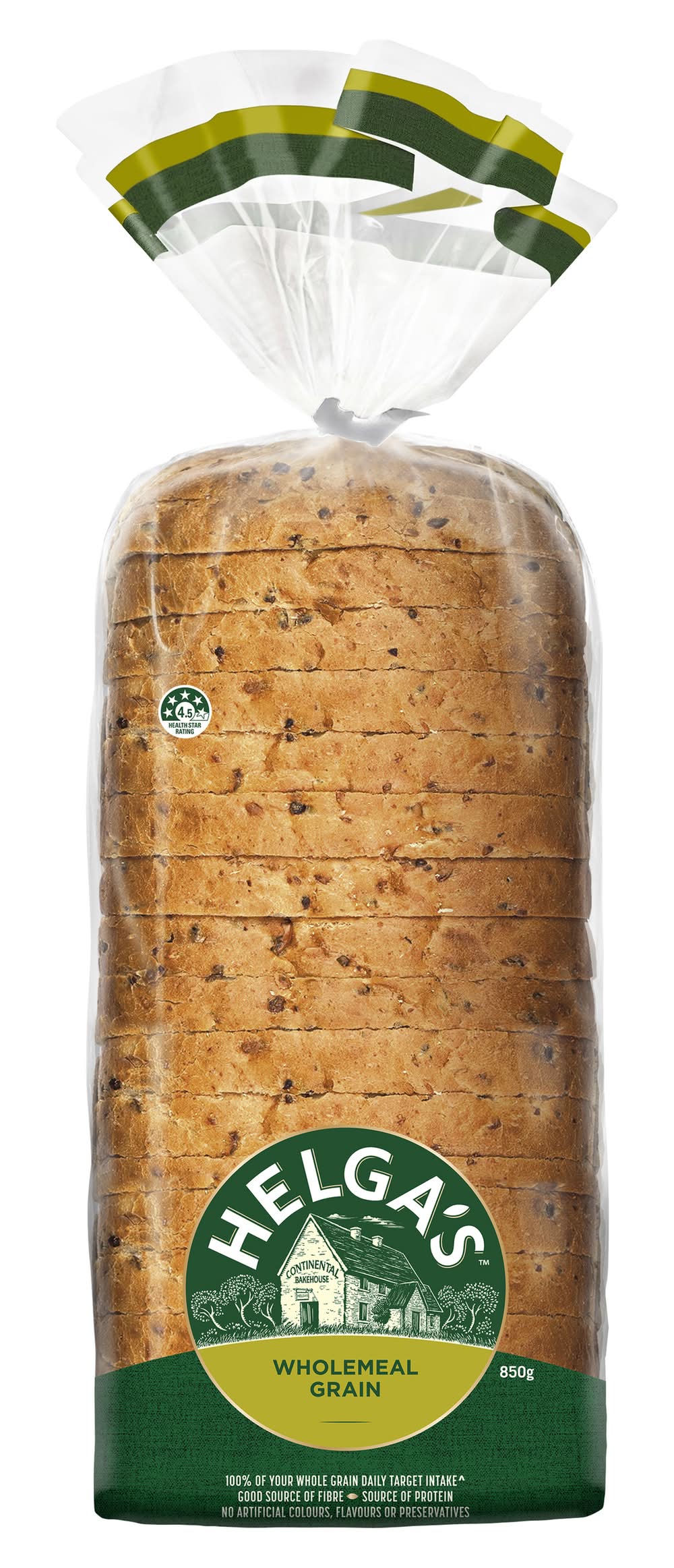 Helga's Wholemeal Grain Bread (850g)