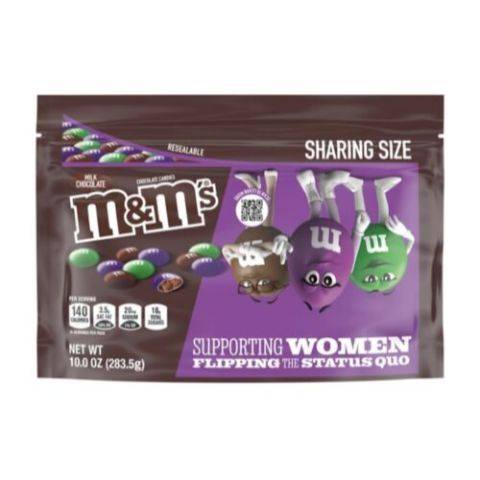 Mandm's Chocolate Candy Share Size Purple Moment (3.14oz count)