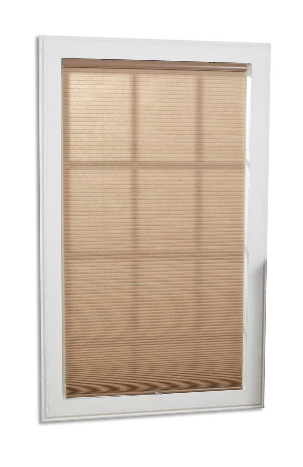 allen + roth 34-in x 72-in Linen Light Filtering Cordless Cellular Shade | 78700