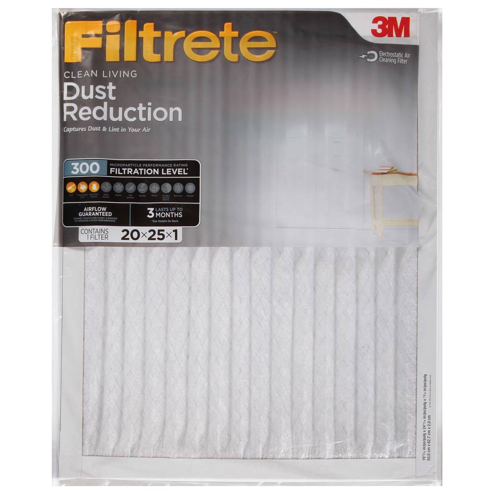 Filtrete Electrostatic Air Cleaning Filter Dust & Lint