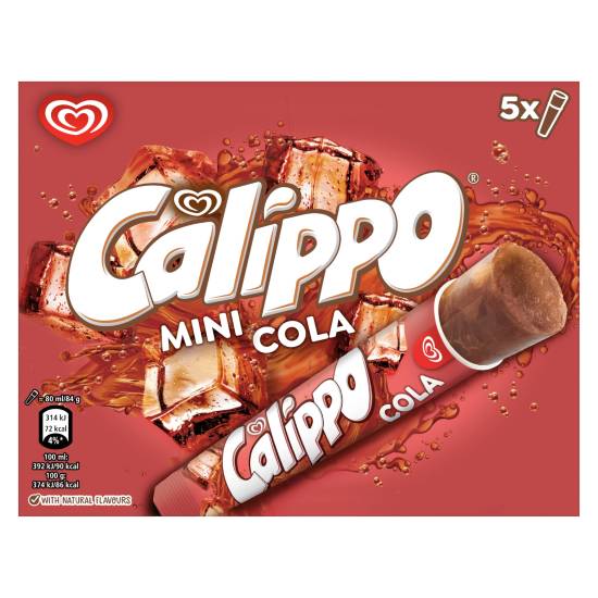 Calippo Cola, Heartbrand Water Ice Creams (5 pack)