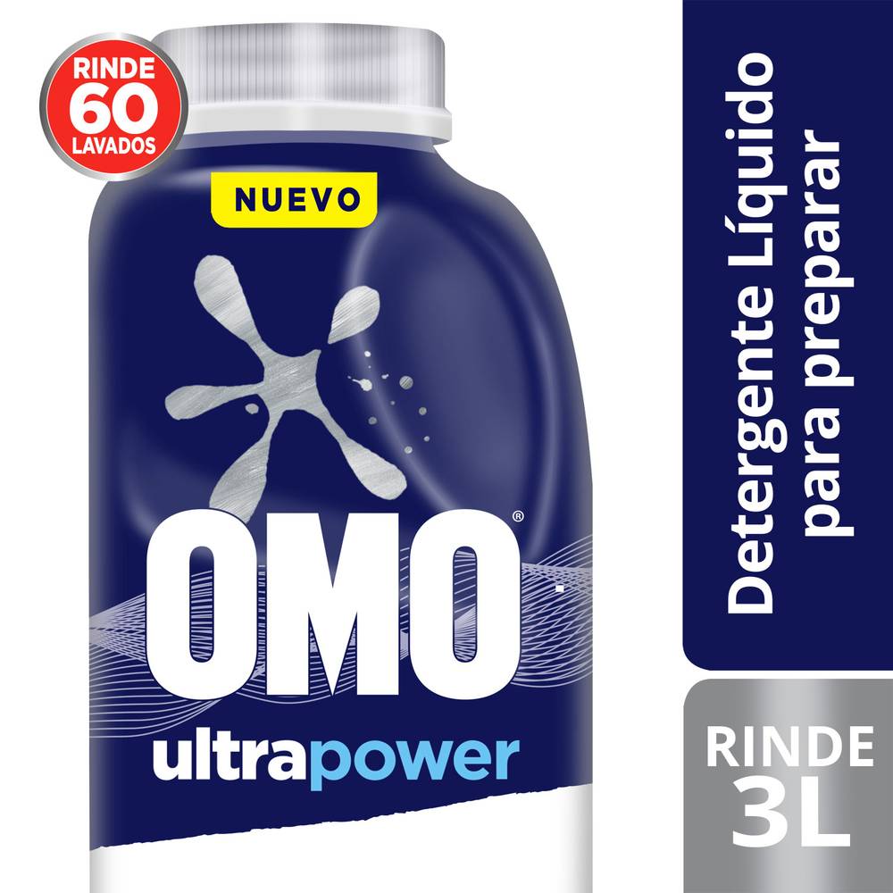 OMO · Detergente líquido para diluir (500 ml)