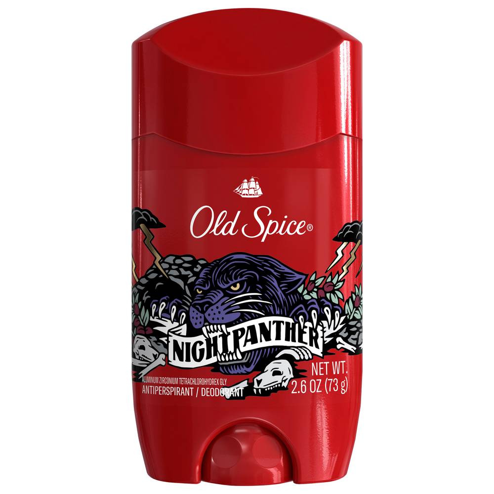 Old Spice Night Panther Anti Perspirant & Deodorant (2.6 oz)