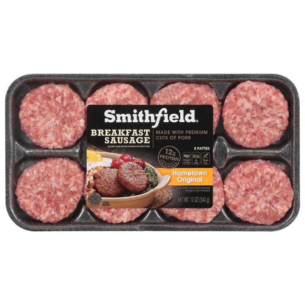 Smithfield Breakfast Sausage Patties (8 patties)