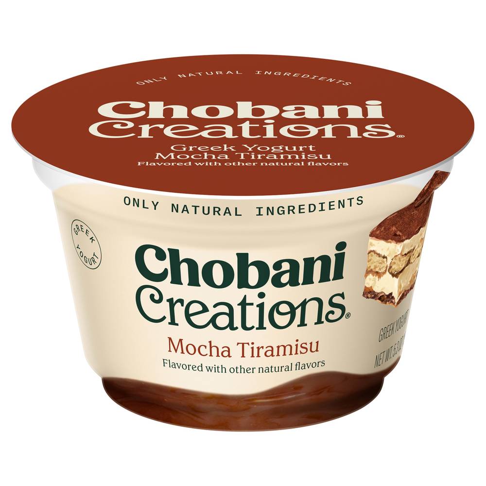 Chobani Creations Greek Yogurt, Mocha Tiramisu (5.3 oz)