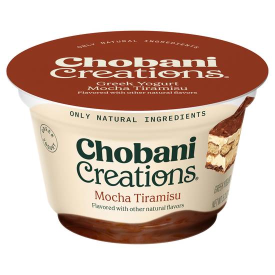 Chobani Creations Greek Yogurt (mocha tiramisu)