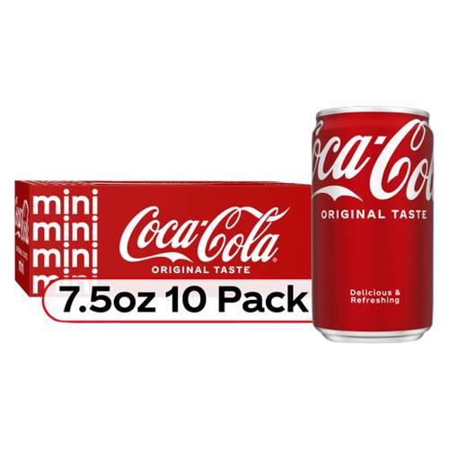 Coca-Cola Coke Classic Mini Sleek (7.5oz can)
