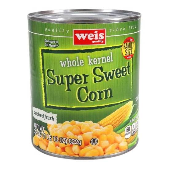 Weis Quality Golden Sweet Corn Cream Style